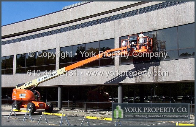 Washing metal cladding, washing metal panels and washing metal siding.