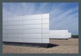 Anodized aluminum panels require that we remove white efflorescence deposits and staining from salt air and salt water damaged anodized aluminum panels to protect the anodized aluminum panel finish.